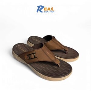 New Premium Leather Weightless Sandal 100 chocolate