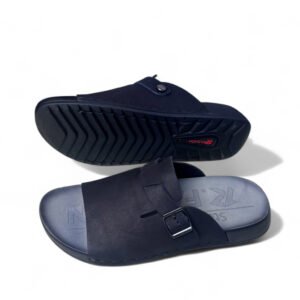 New Premium Leather Weightless Sandal 900 BLACK