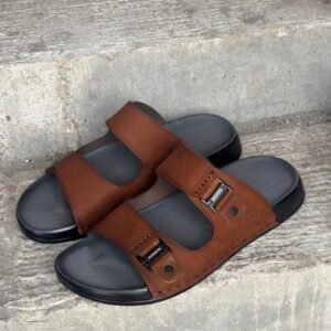 New Premium Leather Weightless Sandal 522 chocolate
