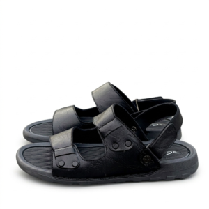 New Premium Leather Weightless Sandal 525 black